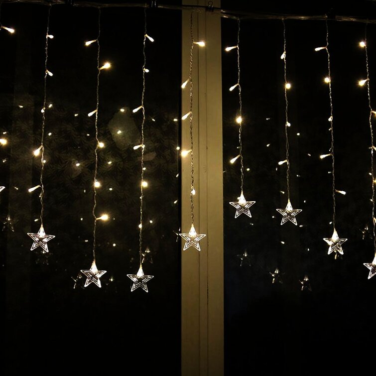 11.5FT 96LED Star String Lights